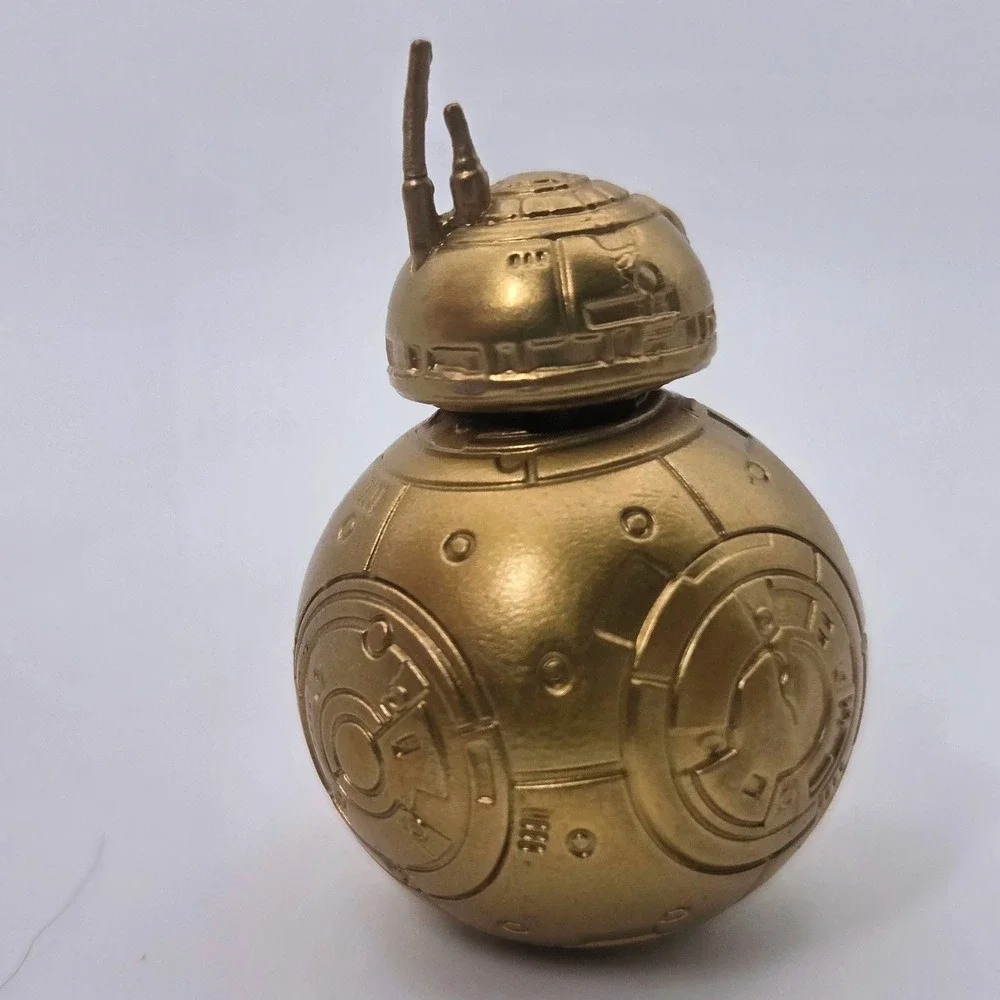 Hasbro Star Wars BB-8 Droid Figure Small Gold Good Condition Metallic